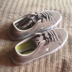 Grey comfortable converse